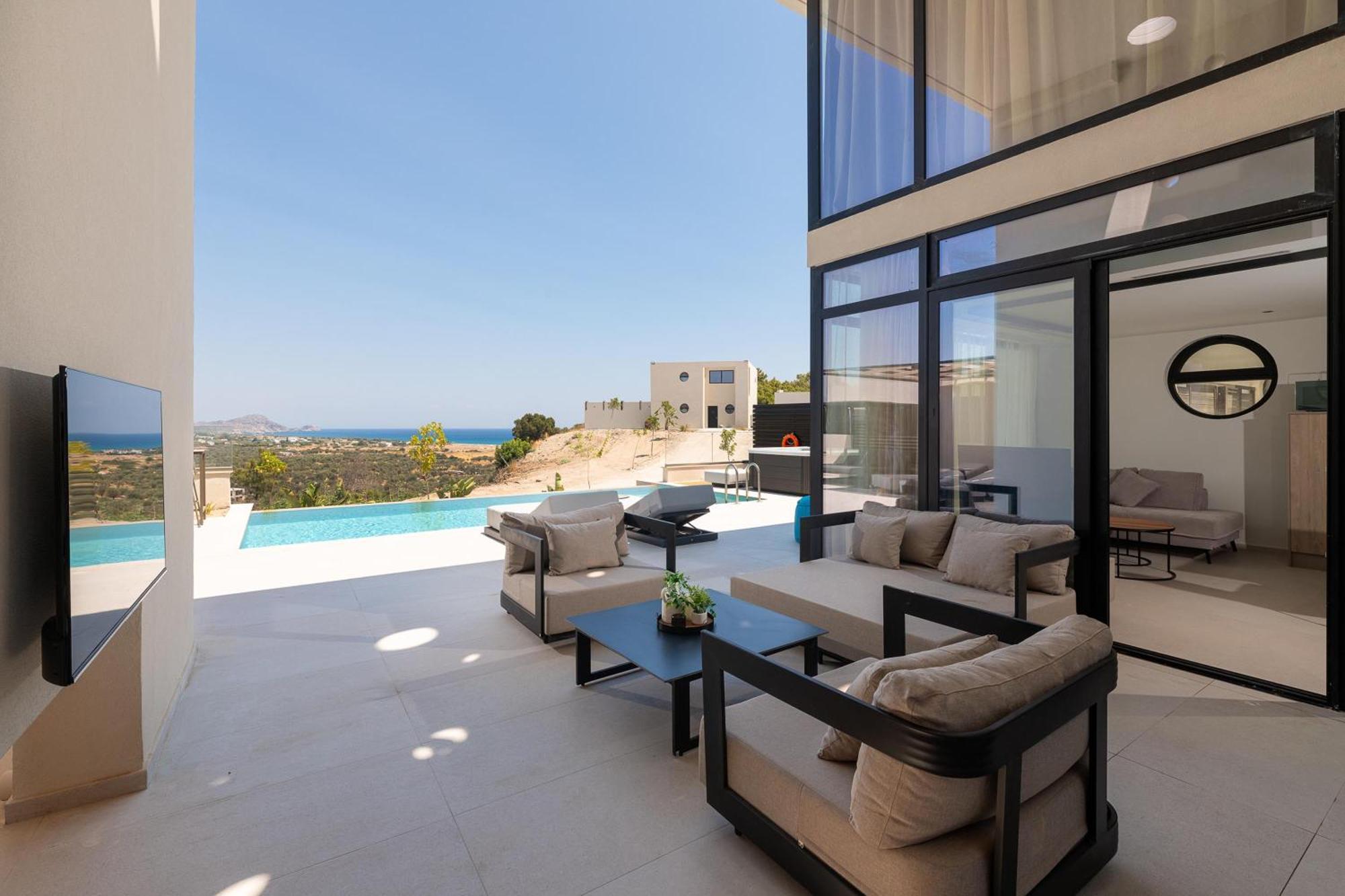 Trapezia Luxury Living Villa Kolymbia Exteriör bild